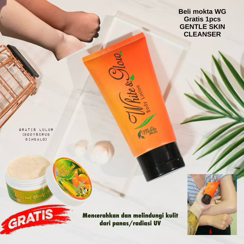 sunblock badan free lulur mokta mollis bimbalo bapalalo