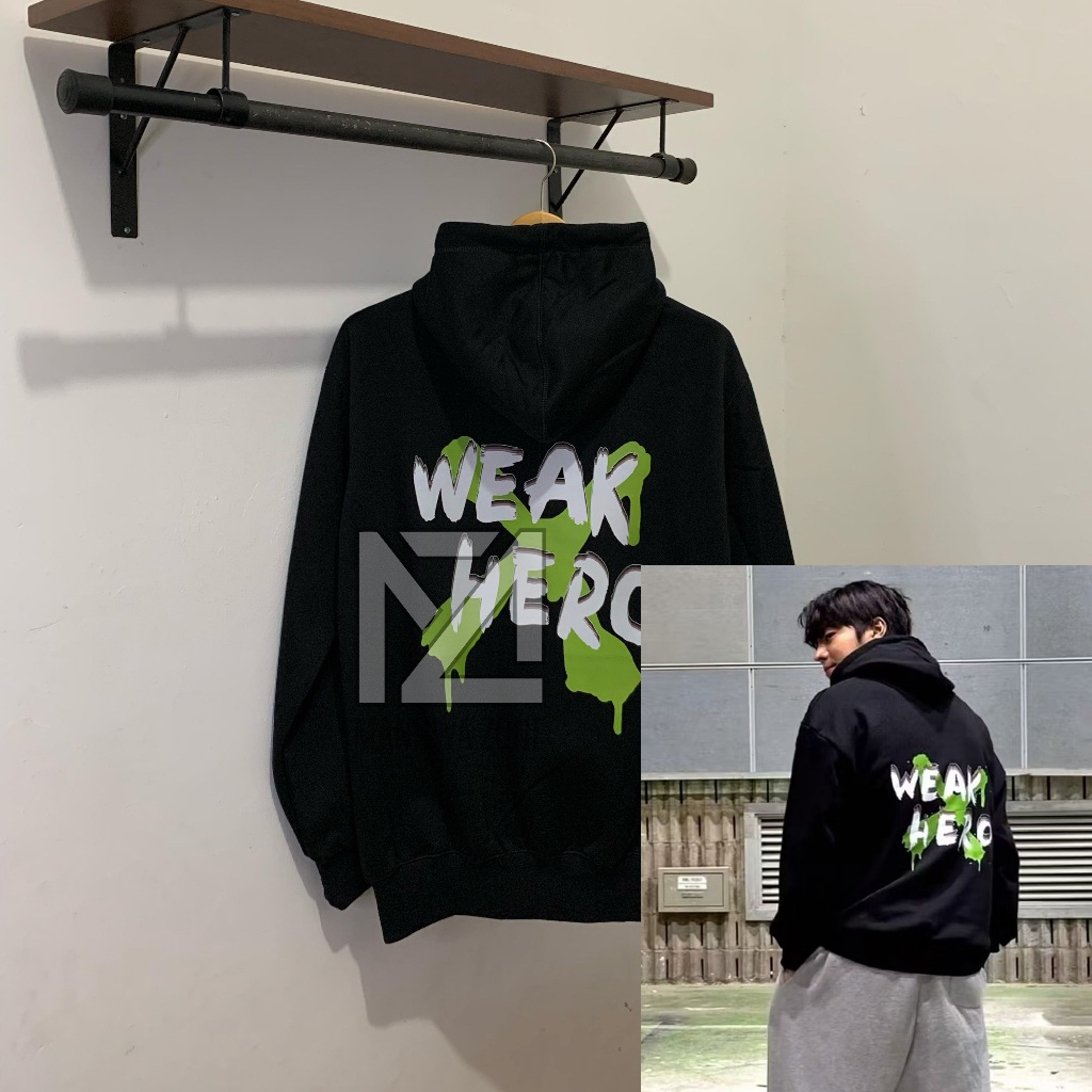 Hoodie Weak Hero Park Hu Min Unofficial / Sweater Weak Hero Gotak Yeon Sieun