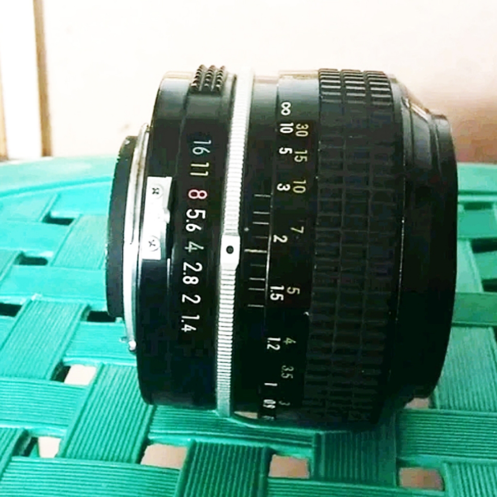 Lensa manual Nikor/nikon 50mm f 1.4