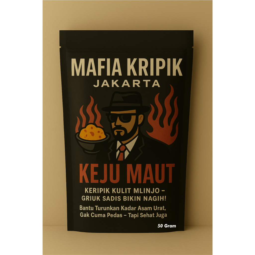 

Keripik Kulit Mlinjo Mafia keju maut Jakarta shope food Camilan Viral Renyah murah Snack Enak 50g