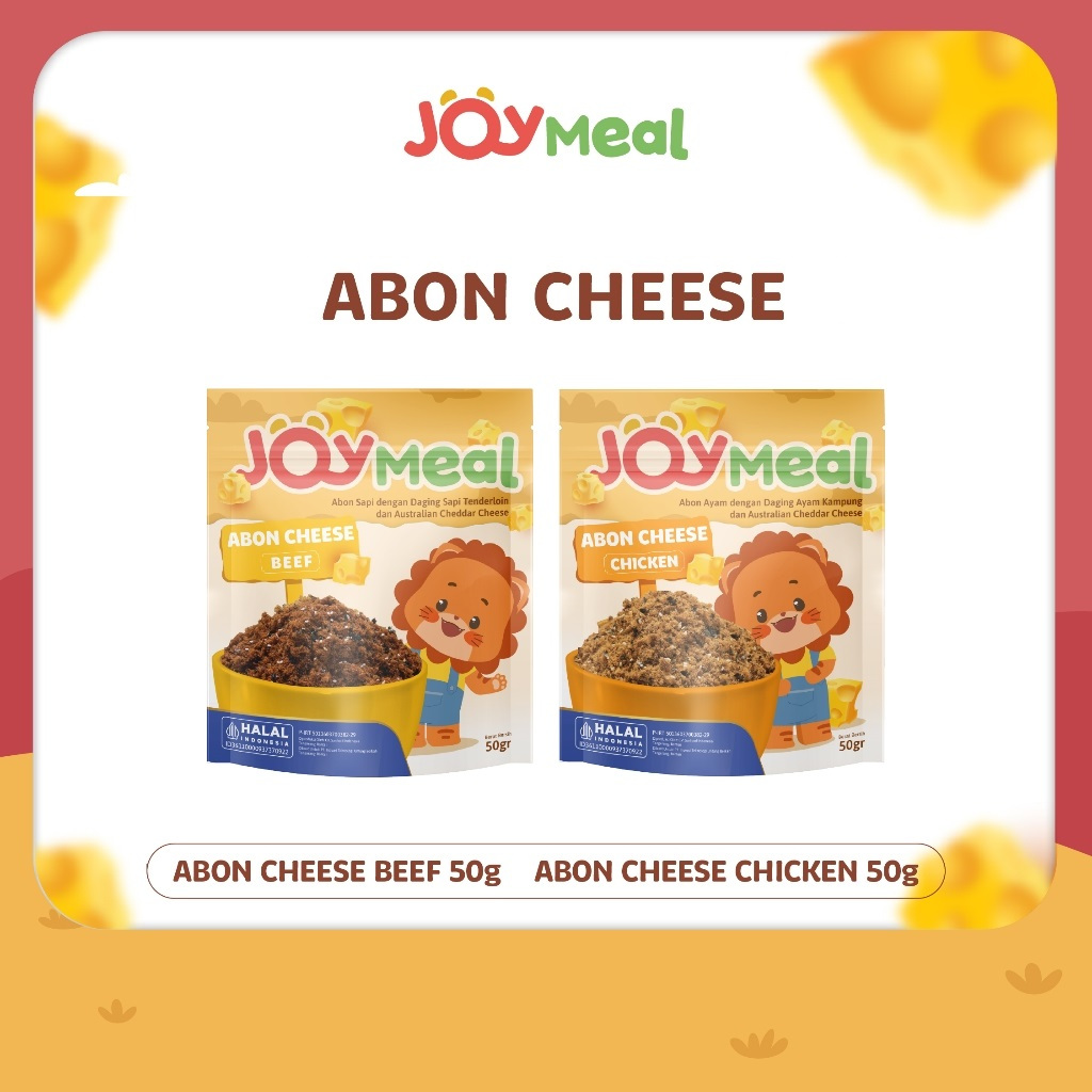 

Joymeal Abonori & Abon Cheese | Abon MPASI Anak
