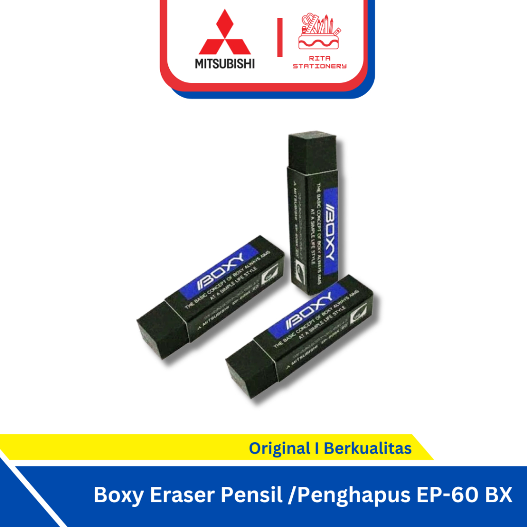 

Penghapus / Eraser Pensil - Boxy EP-60 BX Kecil MURAH