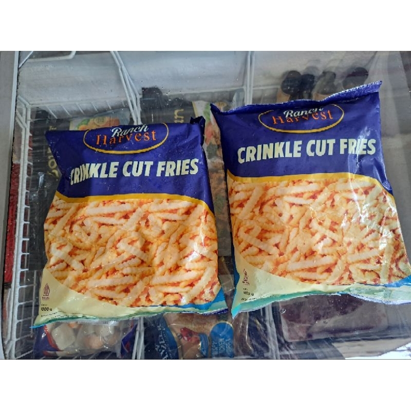 

Kentang harvest crinkle cut 1kg