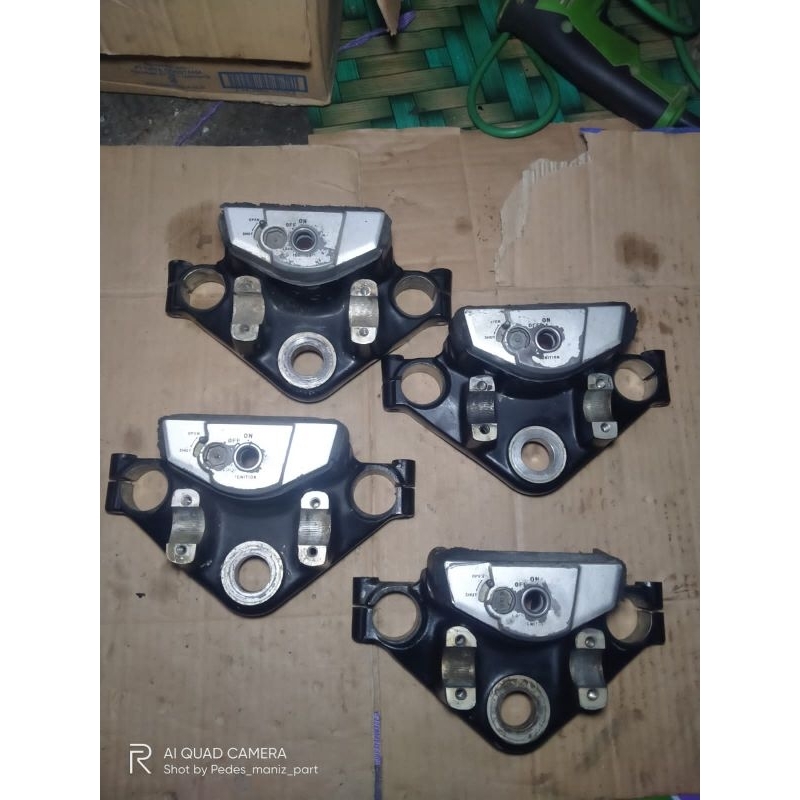 T atas segitiga Shok depan Megapro Primus Tiger Revo original