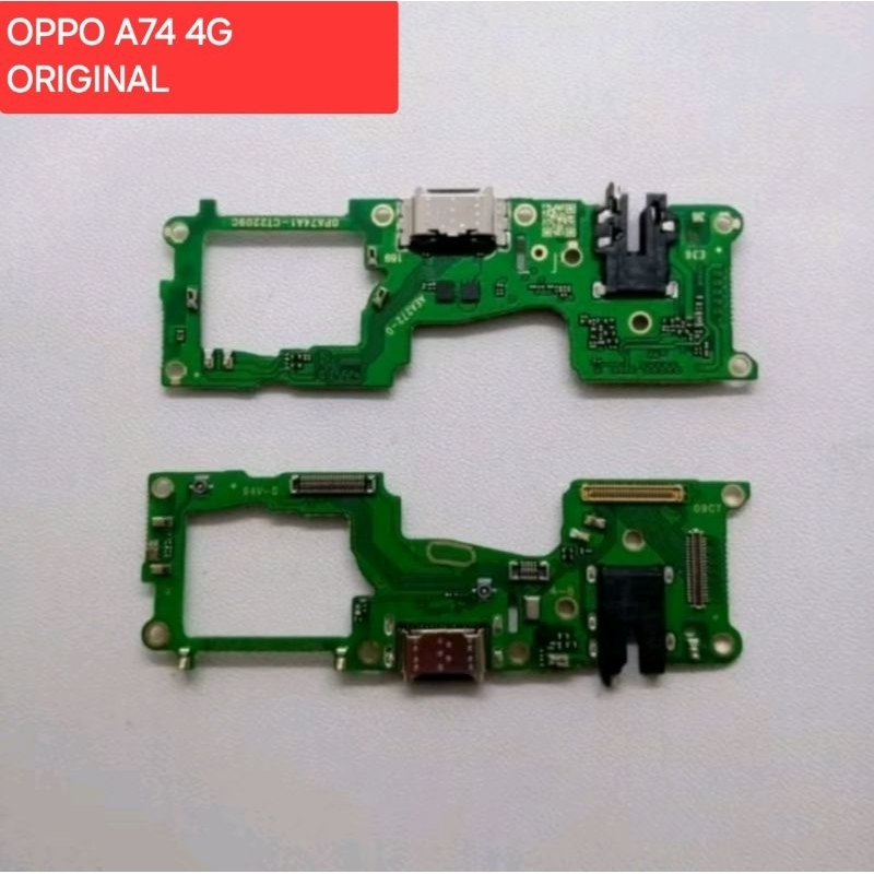 PAPAN CAS / CONNECTOR CHARGER OPPO A74 ORIGINAL