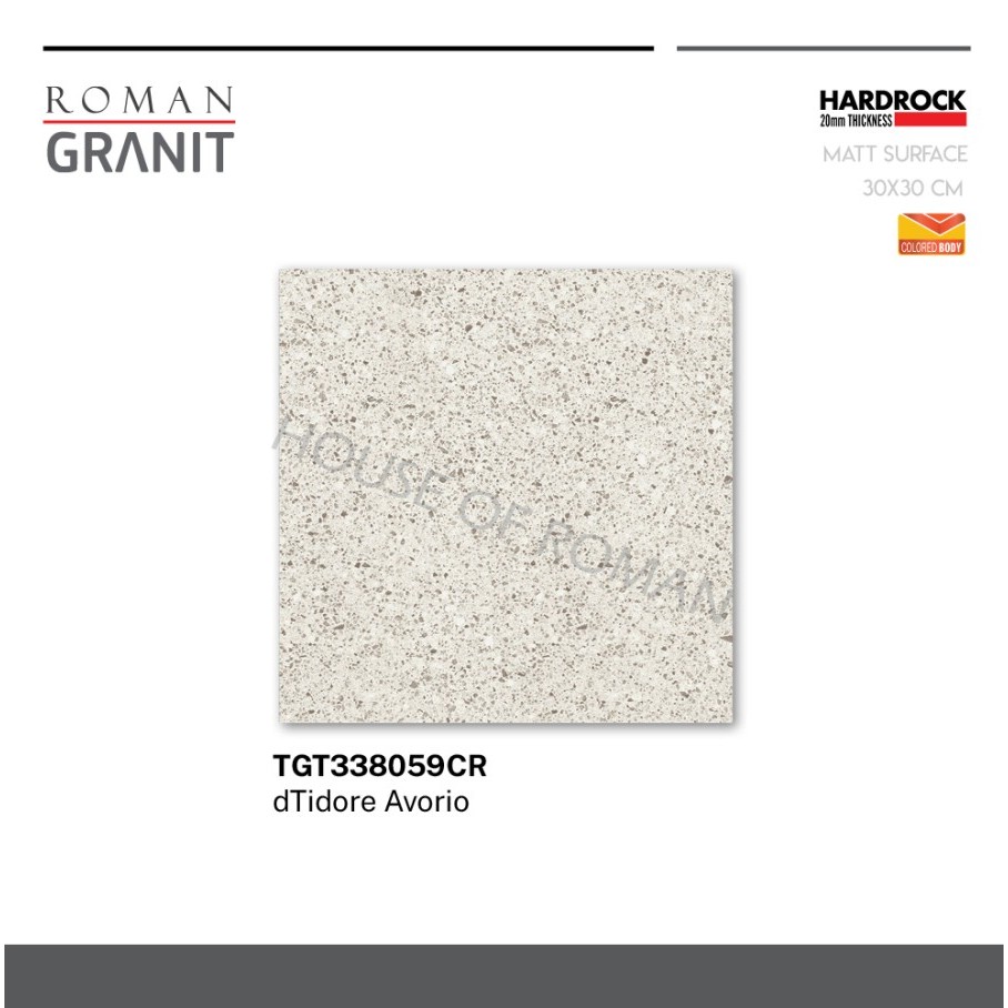 ROMAN GRANIT HARDROCK dTidore Avorio 30x30 TGT338059CR ROMAN GRANIT