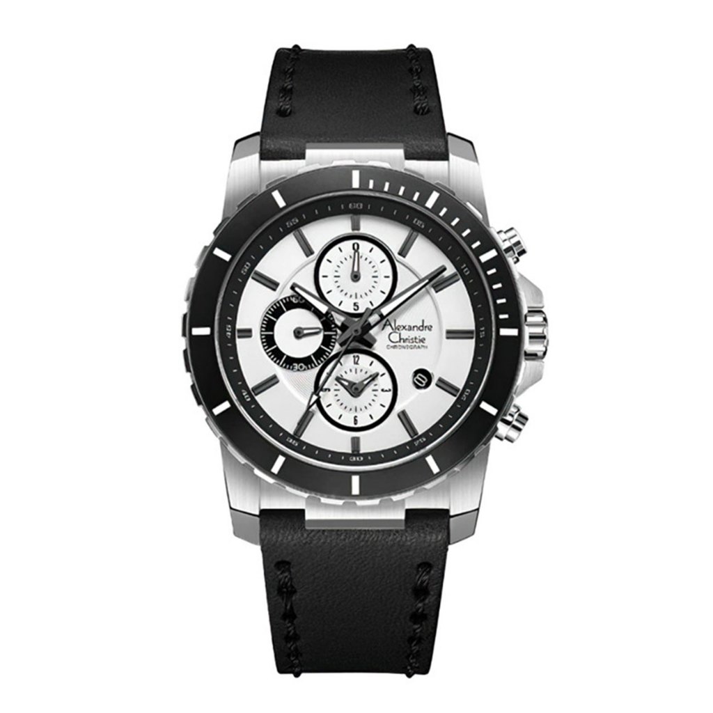Jam Tangan Pria Analog Alexandre Christie 6141MC AC6141 AC 6141 MC 6141 MCLSSSL Original Garansi Res