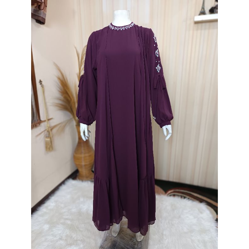 Gamis ceruti premium
