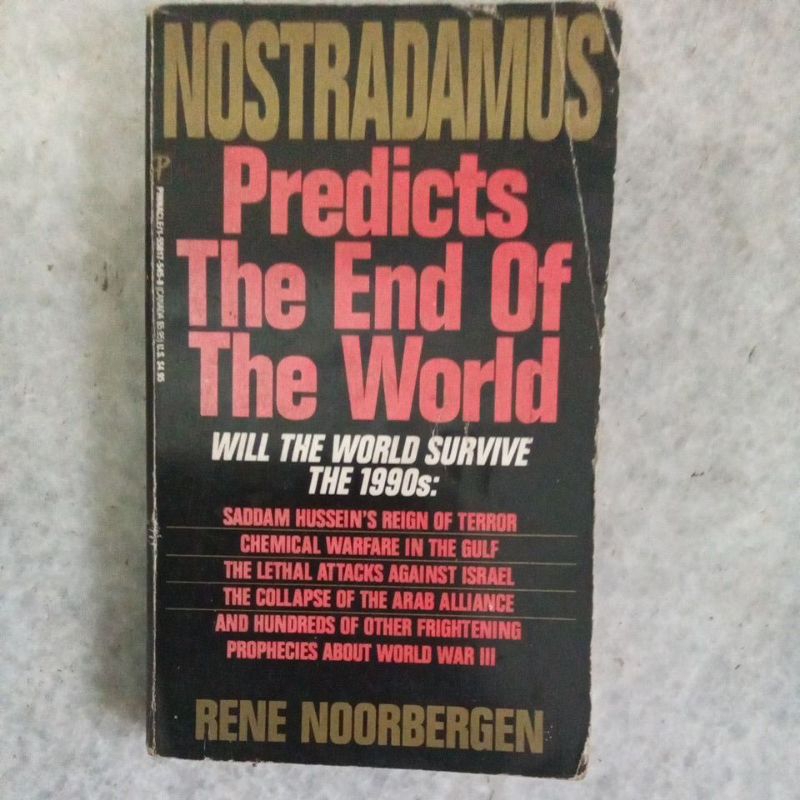 Buku Nostradamus Predicts The Ènd Of The World