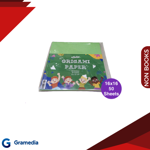 

Gramedia Medan - ESTUDEE ORIGAMI PAPER 50 SHEETS 16X16