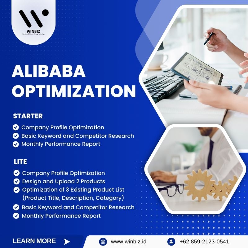 Jasa Optimasi Akun Alibaba Ekspor