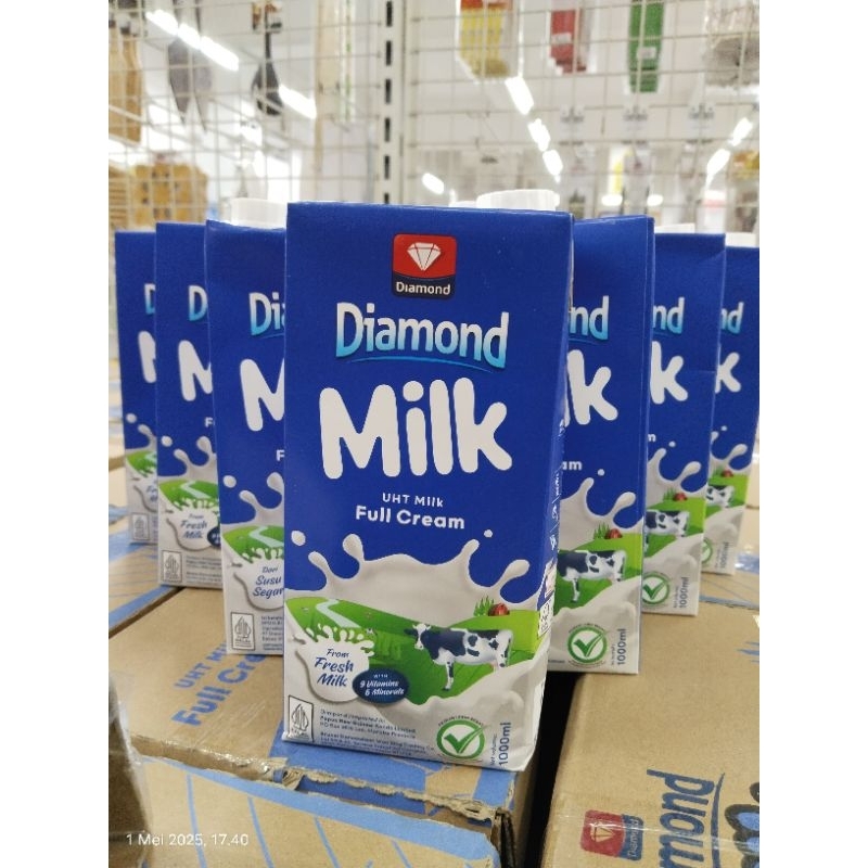 

Susu Diamond UHT Full Cream 1 Liter