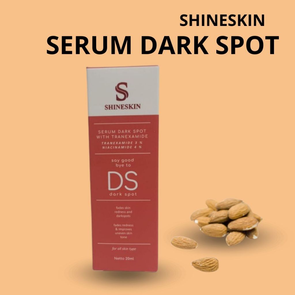 serum penghilang flek hitam darkspot mencerahkan jerawat kimskin skincare glowing vitaquin shineskin