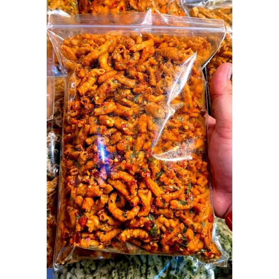 

usus ayam crispi 1 kg kriuk pedas daun jeruk wangi