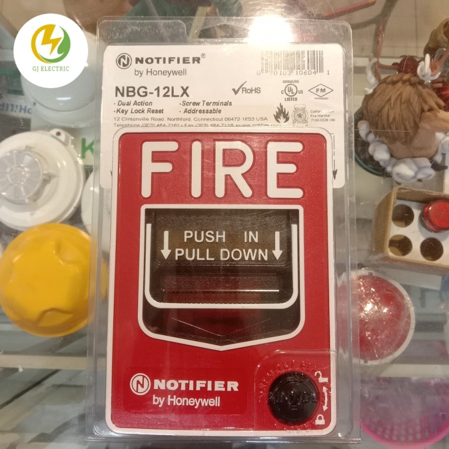 Manual Pull Station Notifier NBG-12LX