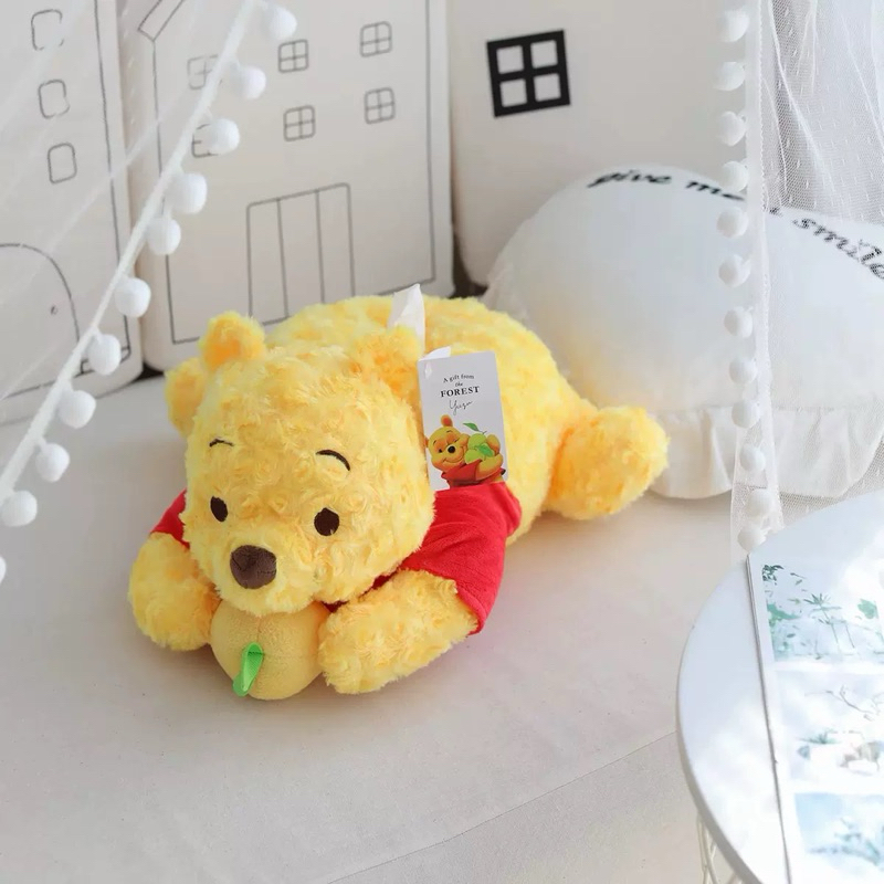 [PREORDER] Kotak Tisu Pooh Puh Puh Bear – Versi Boneka Lucu Ala Yuzuru Hanyu