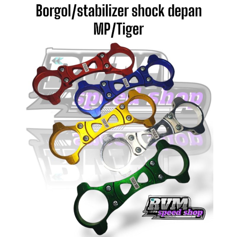 Borgol skok MP/Tiger stabilizer CNC skok depan
