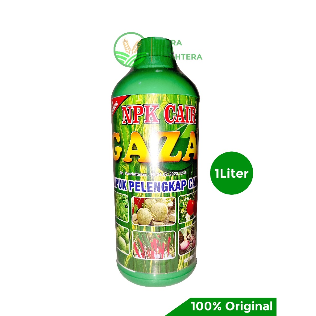 Pupuk NPK CAIR GAZA 1 Liter Pupuk pelengkap cair