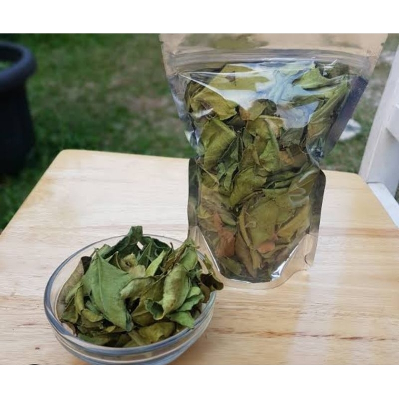 

Daun jeruk cacah kering organik perbungkus-az