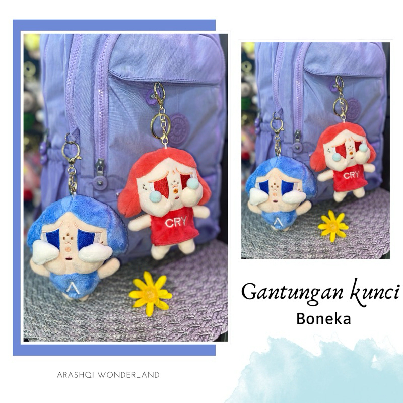 GANTUNGAN KUNCI BONEKA / GANTUNGAN KUNCI BULU HIASAN