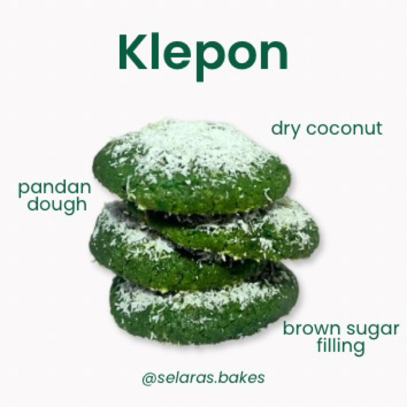 

Selaras ~ Soft Cookies Klepon ~ Chewy cookies / Hampers Cookies