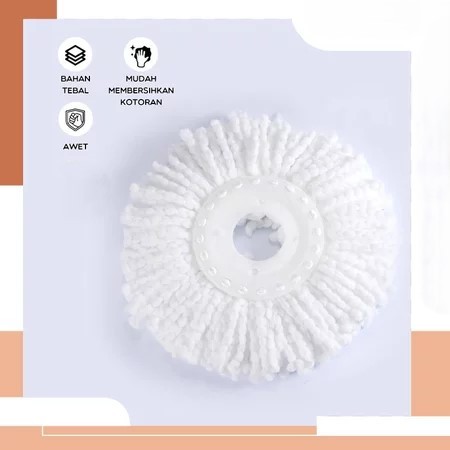 REFFIL SPRAY MOP BONBOX / REFILL KAIN PEL BULAT PER PCS / REFILL KAIN ALAT PELAN