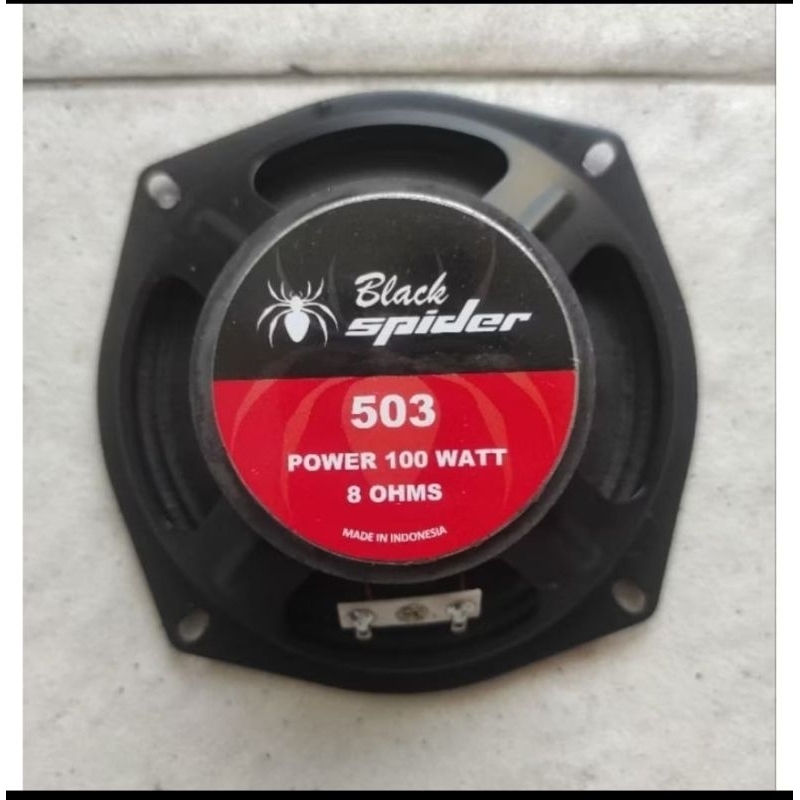 SPEAKER BLACK SPIDER BS 503 SPIKER 5INCHI SPIKER 5" COLOUM TOA