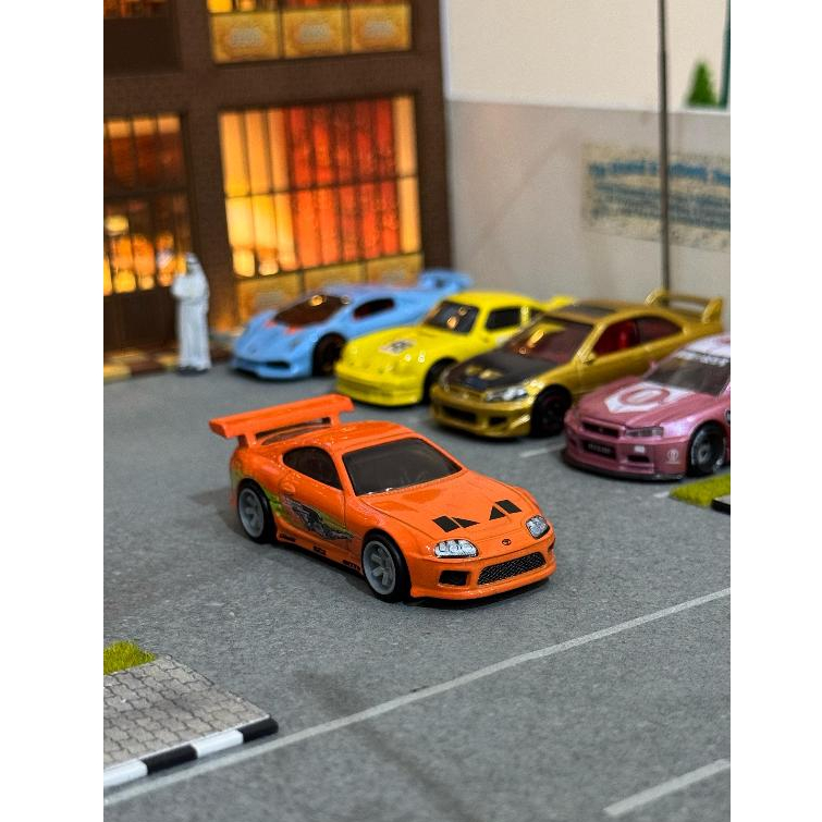 HOT WHEELS TOYOTA SUPRA MK4 FAST & FURIOUS PREMIUM LOOSE ORANGE