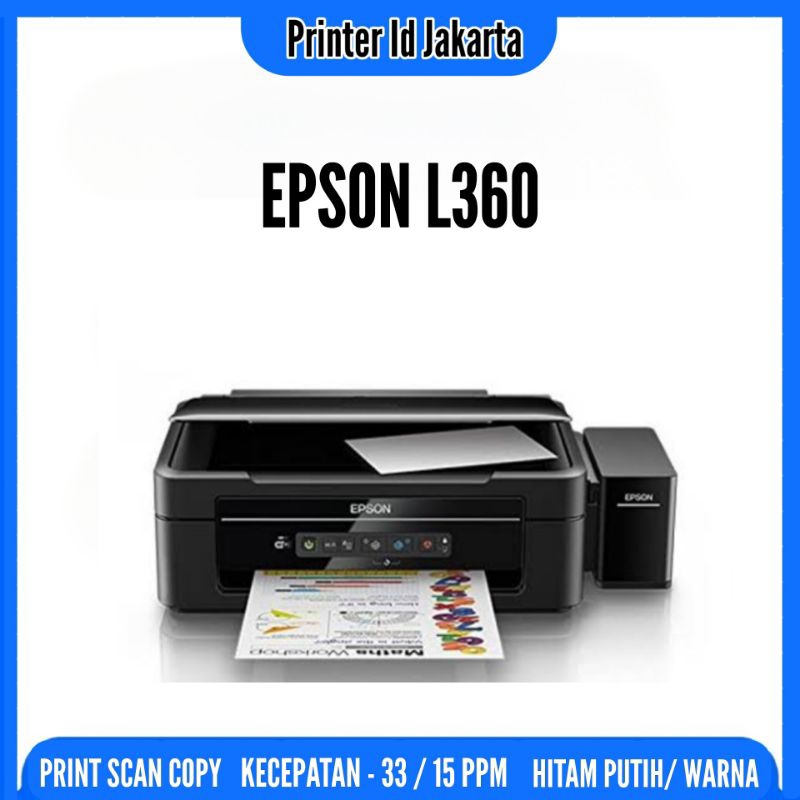 Printer Epson L360 Print Scan Copy
