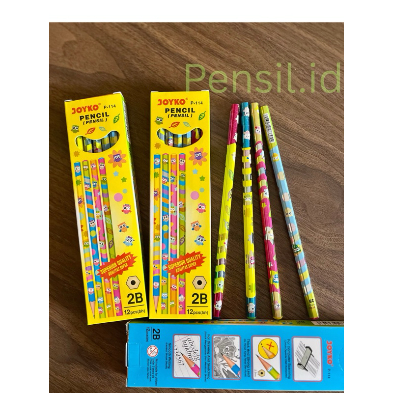 

Pensil JOYKO 2B . P-114 bisa ecer