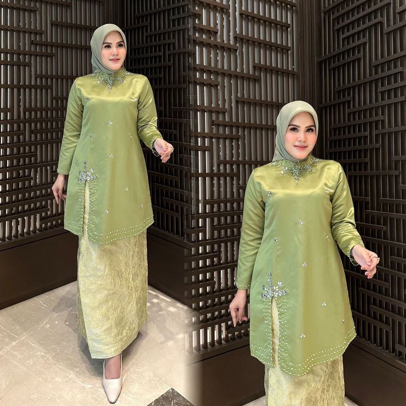 NEW ATASAN SAJA KEBAYA KURUNG PAYET  // ATASAN KEBAYA MEWAH // KEBAYA MELAYU