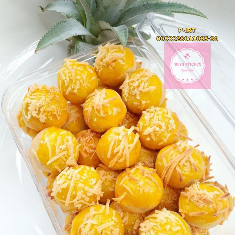 

Kue Kering Nastar Selai Nanas Toping Keju polos 300 gram isi selai banyak rasa gurih lumer di lidah