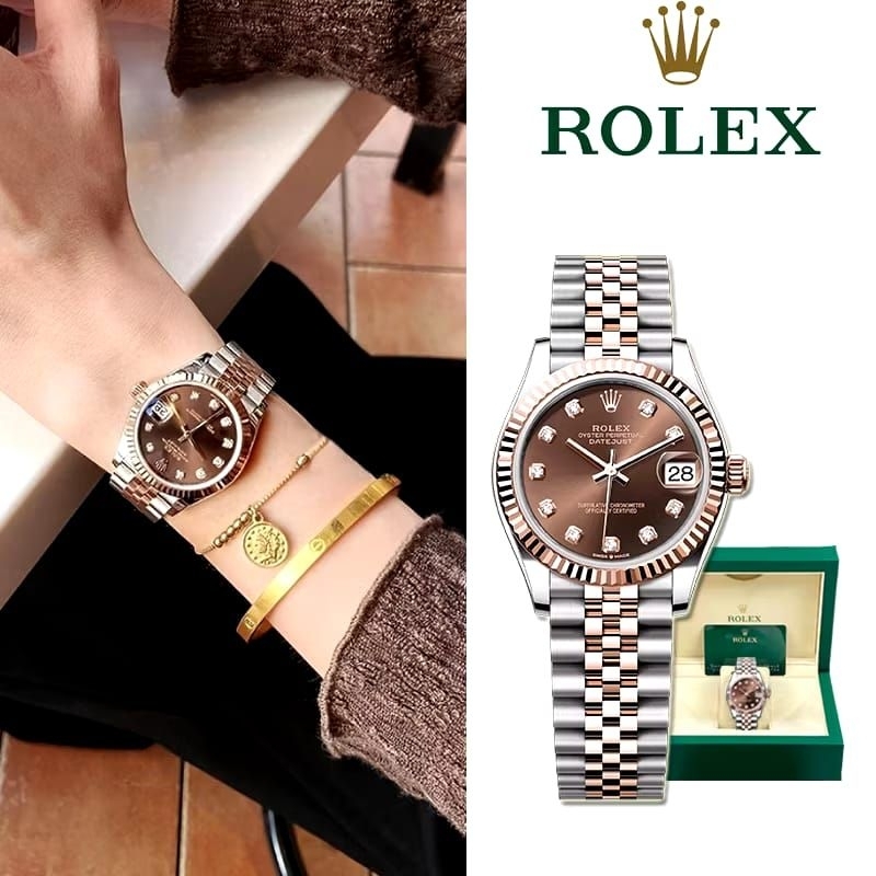 Jam tangan wanita rolex Jam tangan keren jam tangan ori