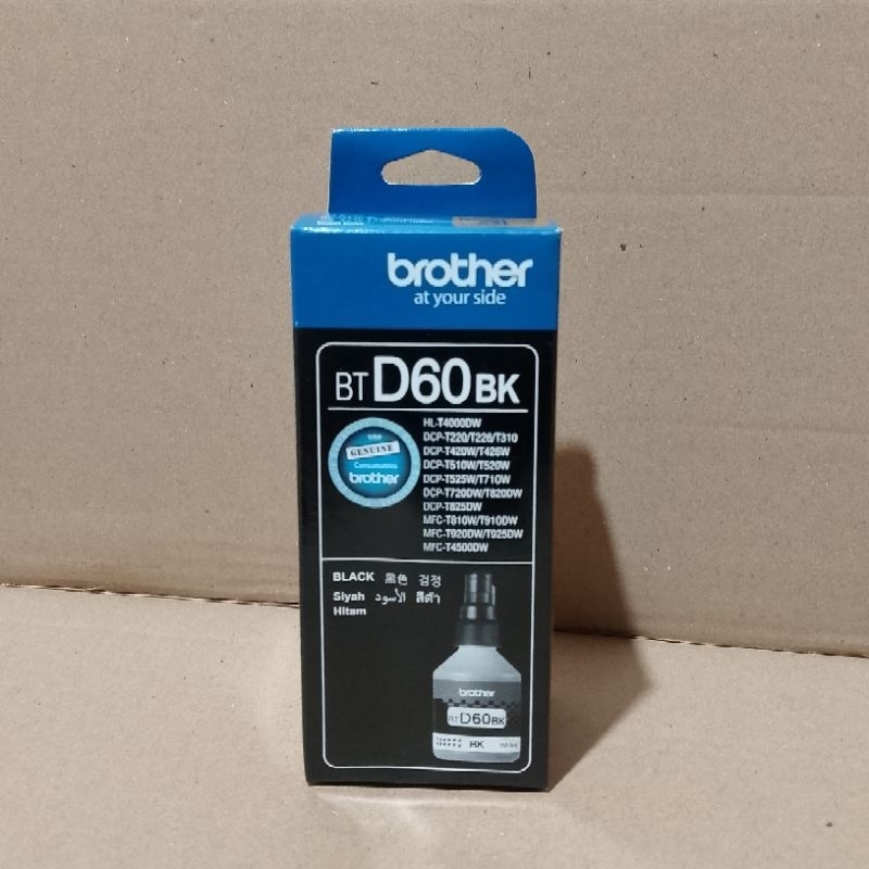 Tinta Brother BTD60BK  Original  For Printer DCP-T300 DCP-T500W DCP-T700W DCP-T800W