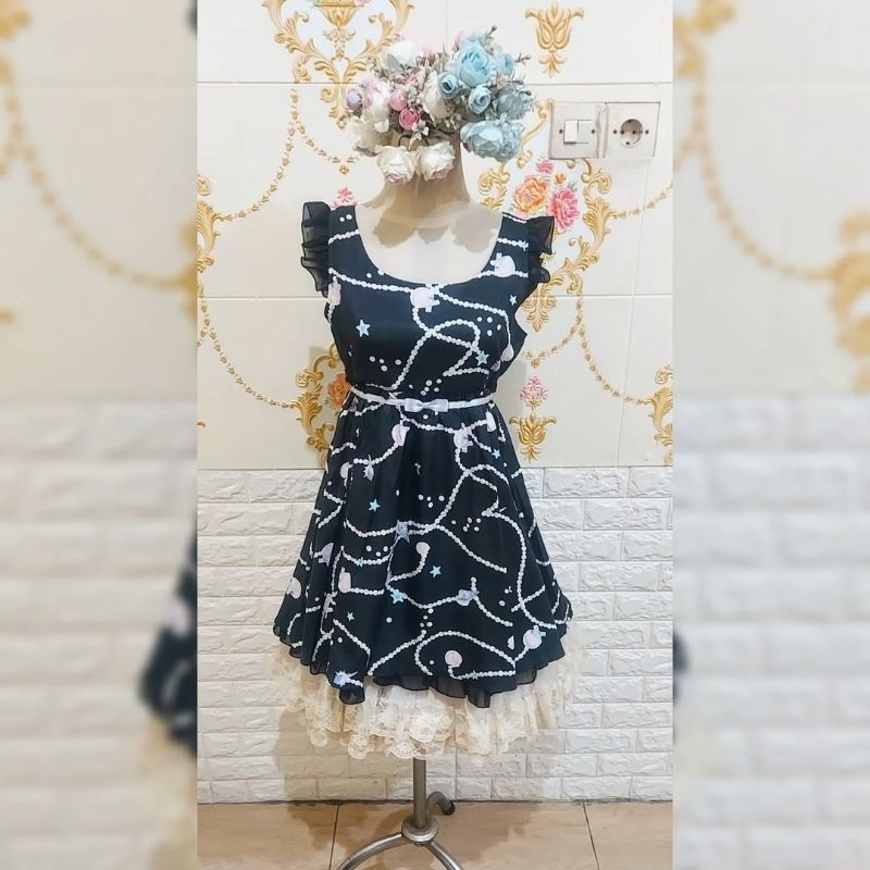 Ank Rouge Black Kawaii Dress