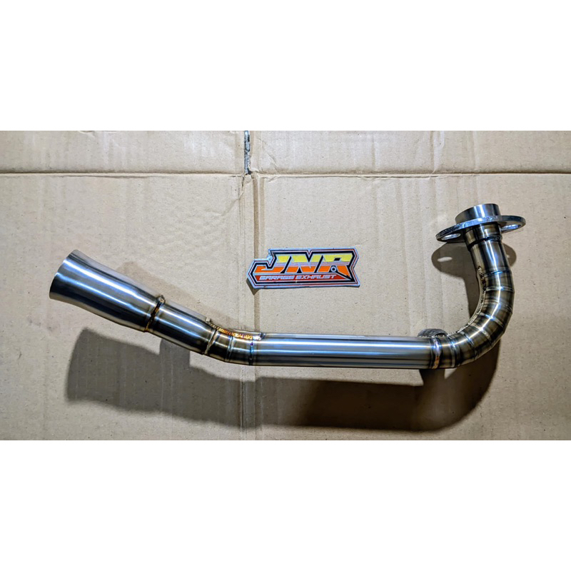 HEADER LEHERAN KNALPOT MIO SPORTY SMILE SOUL FINO KARBU THAILAND STYLE FULL STAINLESS