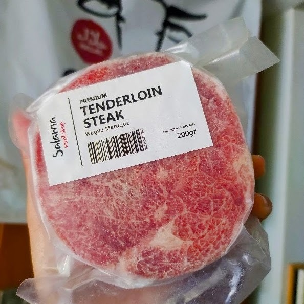 

SALAMA Sirloin Steak Premium 200gr | Daging Sapi Steak Siap Masak