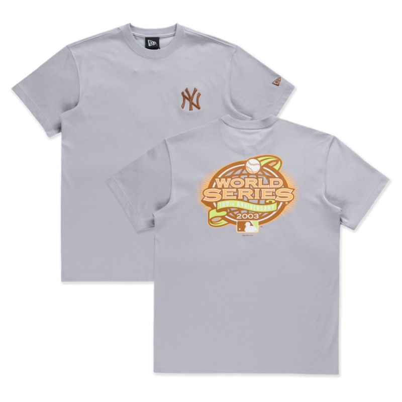 T-Shirt New Era Cap New York Yankees Wooden Pack Original