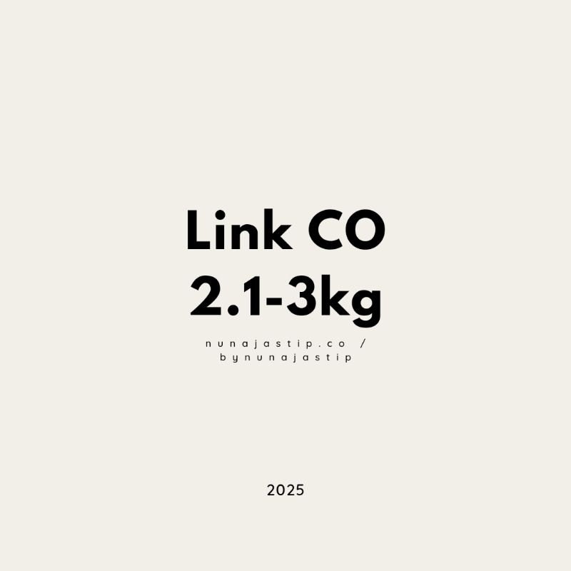 

LINK CO HANDCARRY/JASTIP 2.1-3KG