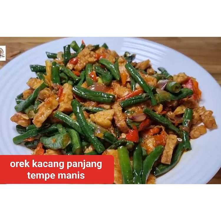 

LAUK RUMAHAN OREK TEMPE KACANG PANJANG
