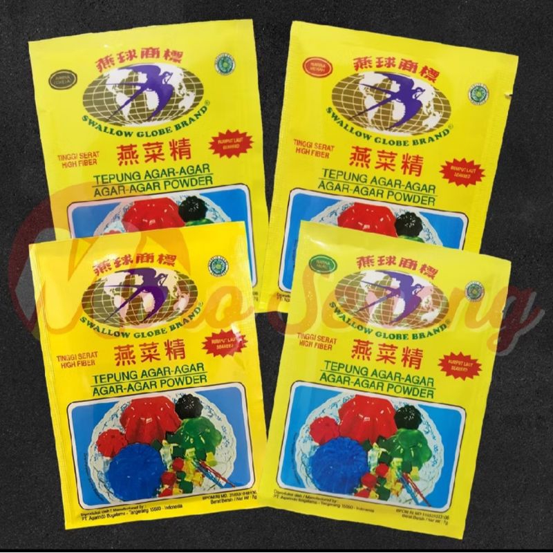 

Agar agar globe saset