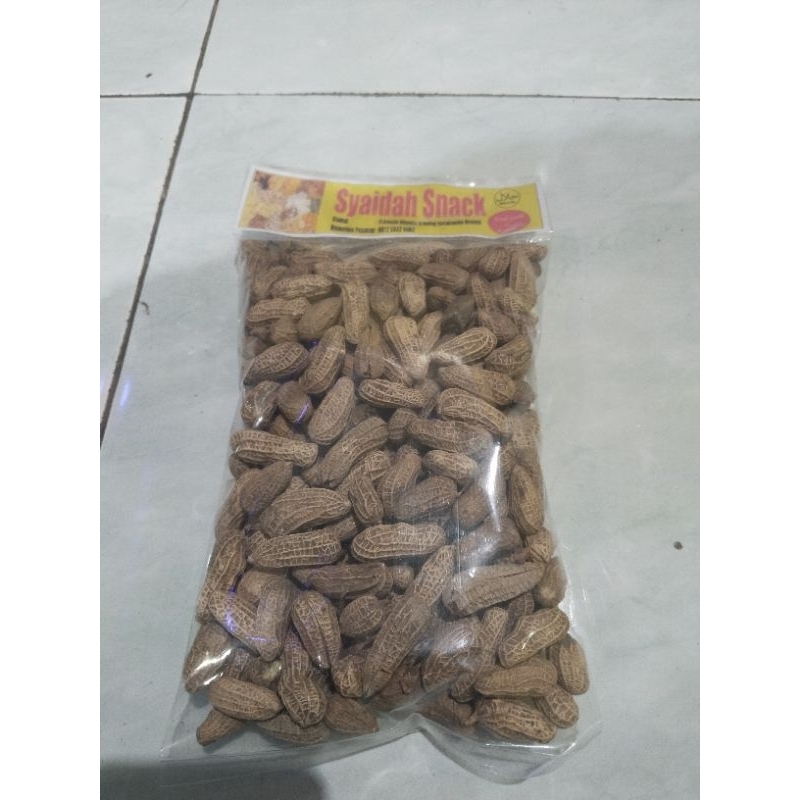 

Kacang Kulit Sangrai asli Brebes Gurih &Renyah, makanan ringan cemilan & snack