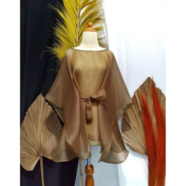 55HARGA TERMURAH Outer OrganzaCape Organza PremiumCardiganCape