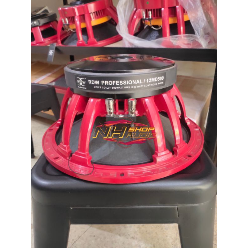 Speaker RDW PROFESIONAL 12MD500 12 inchi Speaker RDW 12md500 12 md 500 speaker RDW 12in Speaker 12 I