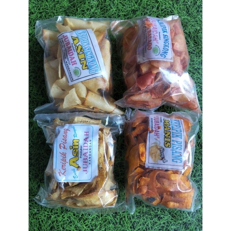 

Keripik Singkong & Pisang Kemasan Kecil