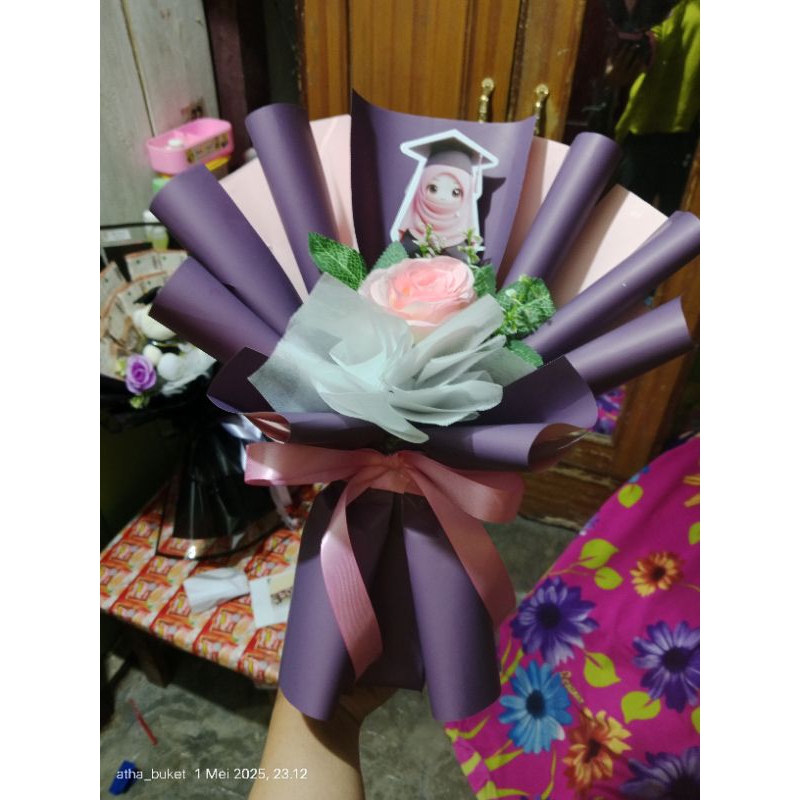 Buket toper / Buket anak / Buket wisuda / Buket murah
