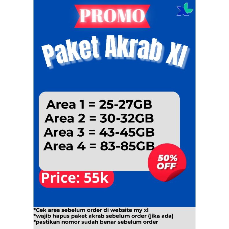 Paket akrab XL