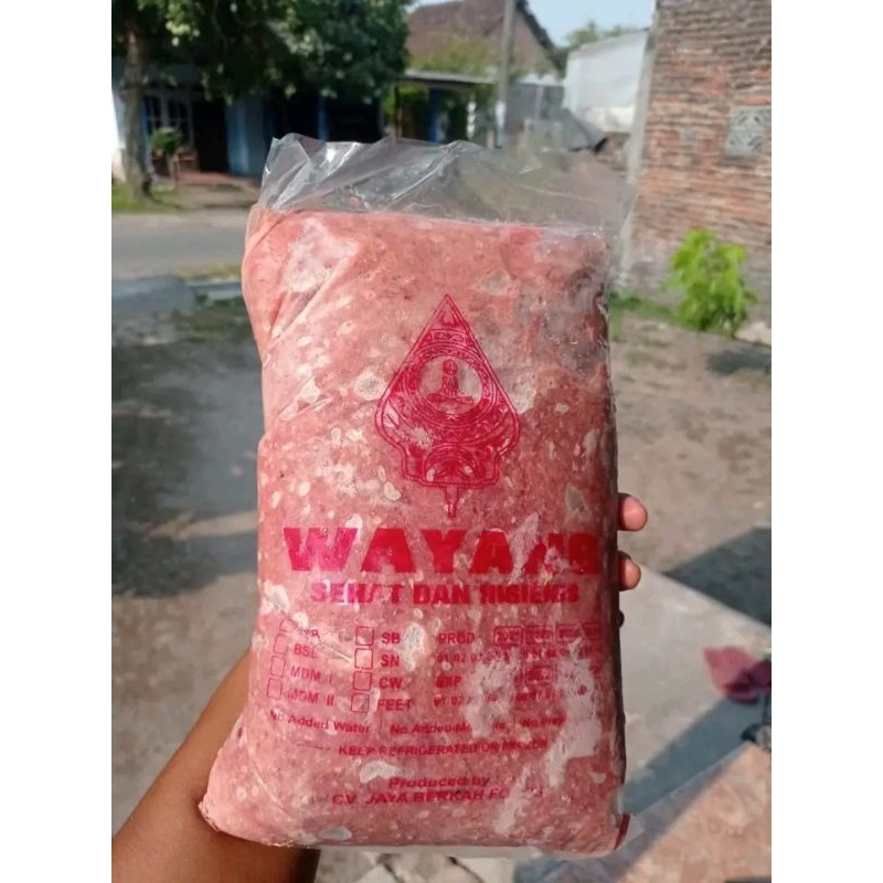 

MDM wayang daging ayam giling 1kg
