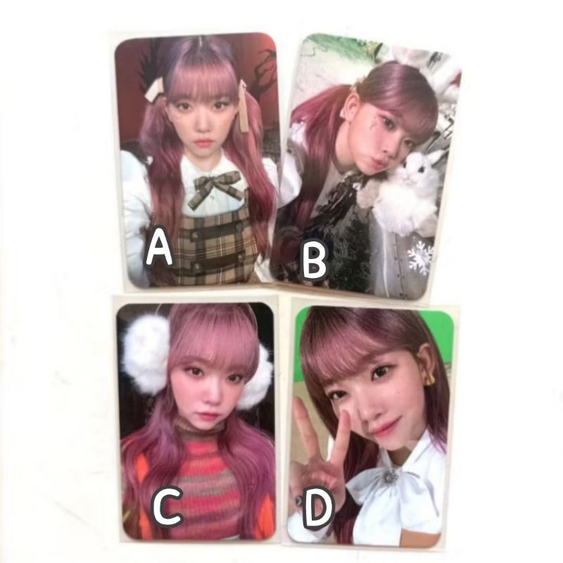 TSUKI BILLLIE OFFICIAL PHOTOCARD PC SNOWY NIGHT TINCASE HOLOGRAM