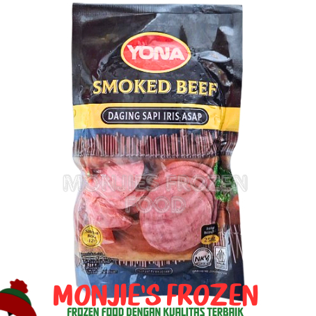 

YONA Smoked Beef 250gr - Daging Sapi Iris Asap